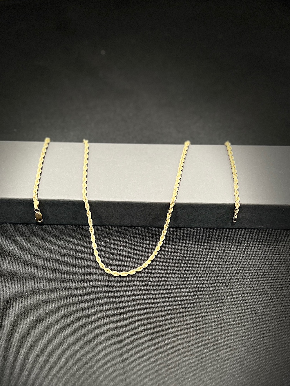 14K Solid Gold Rope Chain Necklace for Women/Men | 20in | 2.5mm | 11g - Picture 4 of 10